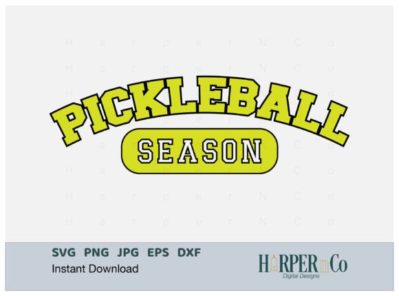 Download Pickleball Season SVG, PNG, Cut File - Sea Collection