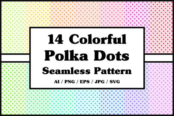 Download Seamless Pastel Polka Dots - Sea Collection
